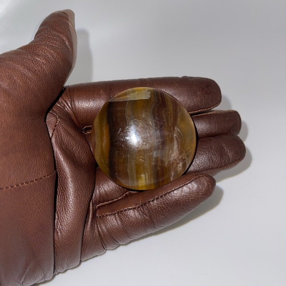 Fluorite Palm Stone 💛HP!💛 - Picture 4 of 14